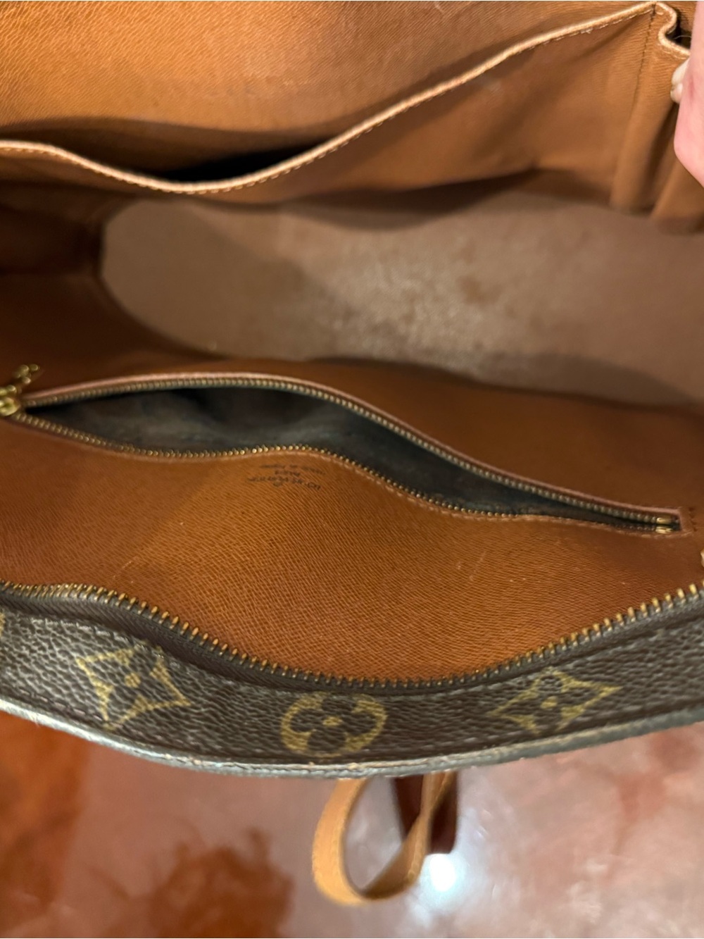 Louis Vuitton Monogram Babylone Tote Bag Serial # NO9811 - Picture 13 of 14